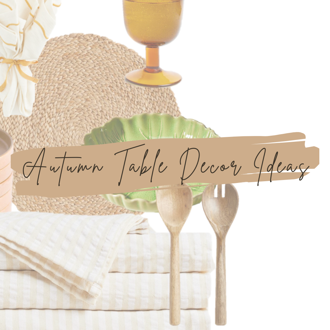 Autumn Table Decor Ideas